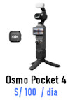 dji Osmo Pocket 4 Blog Blogging Camara Viajes alquiler rental audiovisual osmo Peru Lima E2 Peru