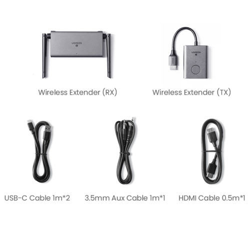 alquiler extensor hdmi inalambrico transmisor lima peru e2 e2peru ugreen