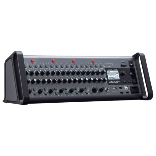 alquiler consola mixer mezcladora zoom l20r podcast audio lima peru e2 e2peru rental