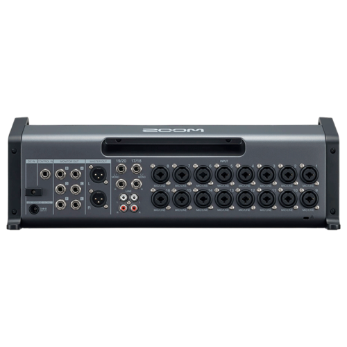 alquiler consola mixer mezcladora zoom l20r podcast audio lima peru e2 e2peru rental