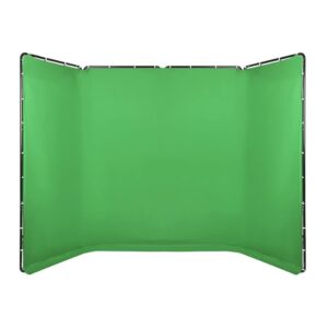 alquiler fondo croma chroma verde green screen portatil ligero desmontable desarmable rental audiovisual lima peru e2 e2peru