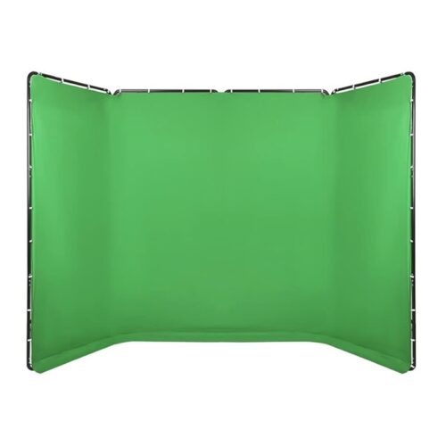 alquiler fondo croma chroma verde green screen portatil ligero desmontable desarmable rental audiovisual lima peru e2 e2peru