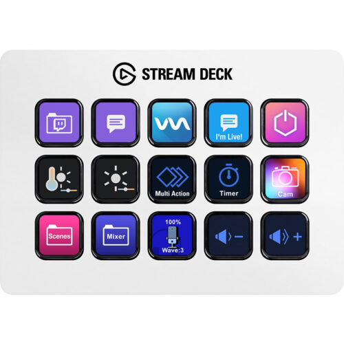 botonera teclado streamdeck switcher directo alquiler elgato rental vivo streaming e2 e2peru lima aplicaciones controlador