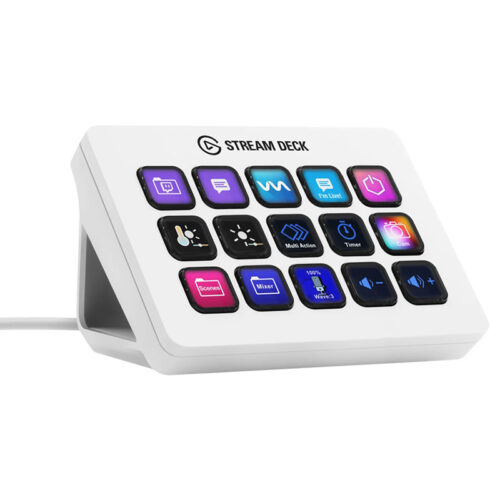 botonera teclado streamdeck switcher directo alquiler elgato rental vivo streaming e2 e2peru lima aplicaciones controlador