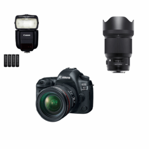 alquiler camara canon sigma combo fotografia flash rental lima peru audiovisual e2 e2peru