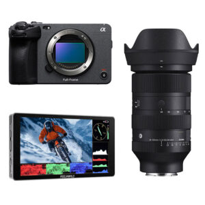 Sony Sigma Alquiler Rental Cámara Optica Cine Audiovisual monitor E2Peru San Borja