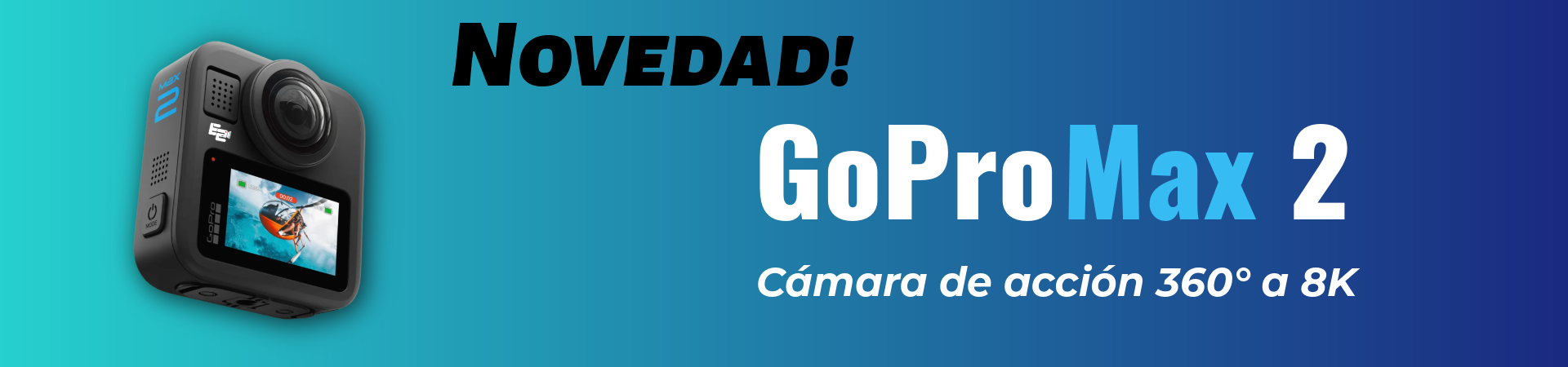 alquiler camara 360 GoPro max 2 8k rental audiovisual lima peru e2 e2peru