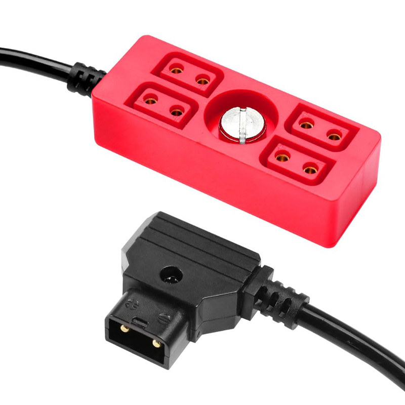 Hub D-Tap, Splitter D-Tap 4 puertos, Divisor D-Tap, Cable Adaptador D-Tap, Distribuidor Energia V-Mount, Rigging Camara Peru, Alquiler D-Tap Splitter, E2 Peru, e2peru, Rental Audiovisual