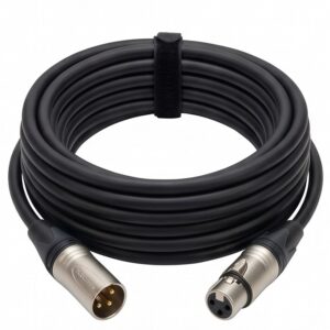 Cable XLR 20m, Cable Canon 20 metros, Cable Micrófono XLR, Alquiler Cable Audio Peru, E2 Peru, e2peru