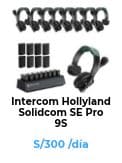 alquiler intercom hollyland solidcom se pro c1 9 9s rental audiovisual lima peru e2 e2peru
