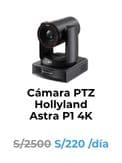 alquiler camara ptz astra hollyland 4k ia ndi audiovisual rental lima peru e2 e2peru